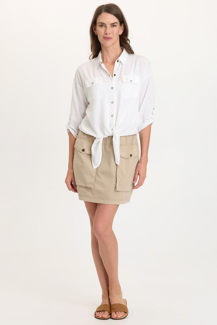Wearables Sunder Poplin Mini Skirt