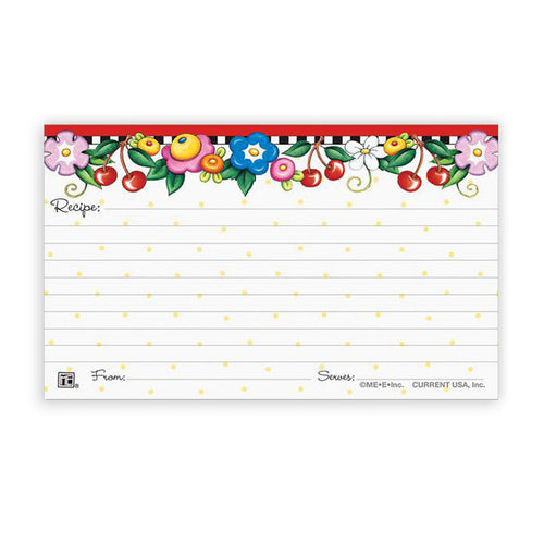 Sweet Cherry Recipe Cards