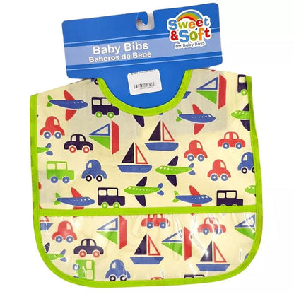 Sweet & Soft Baby Bib for Girls - 7450037628013 Pie's Variety Store