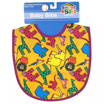 Sweet & Soft Baby Bib for Girls - 7450037628013 Pie's Variety Store