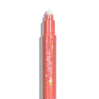Rounded color changing tip from OOLY Switch-Eroo Sparkle Glittery Color Changing Markers