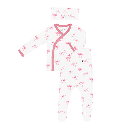 Kyte Baby's Take Me Home Set with Bow in Bow