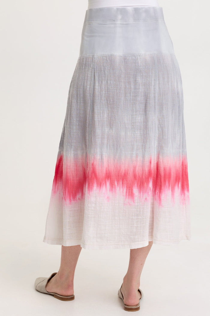 Wearables Tani Gauze Slim-to-Flare Skirt