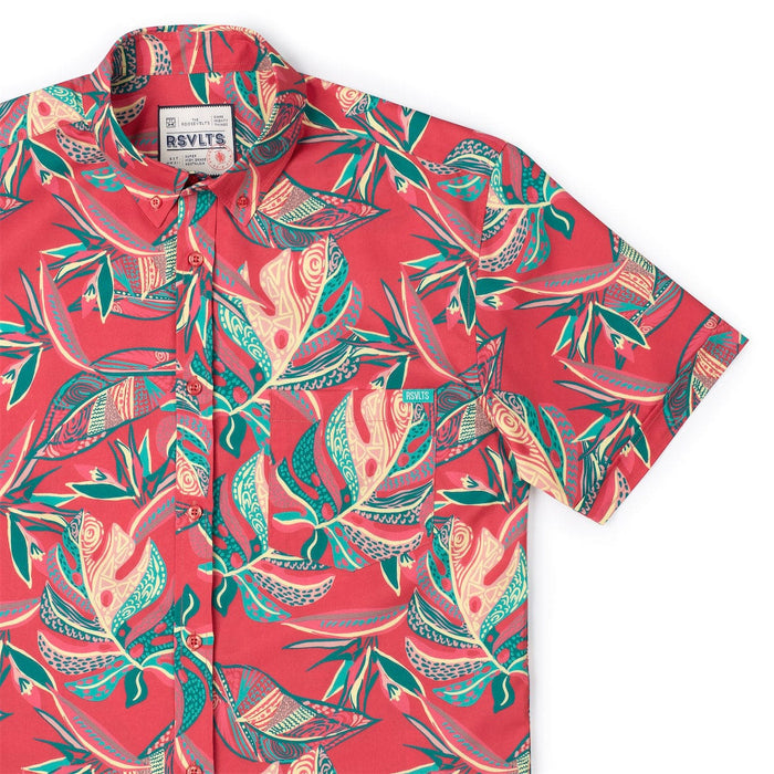 RSVLTS XS RSVLTS Short Sleeve Shirt Tapalms – KUNUFLEX Short Sleeve Shirt Tapalms – KUNUFLEX Short Sleeve Shirt