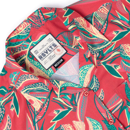 RSVLTS RSVLTS Women's Short Sleeve Shirt Tapalms – Women's KUNUFLEX Short Sleeve Shirt Tapalms – Women's KUNUFLEX Short Sleeve Shirt