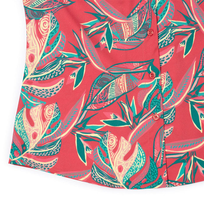 RSVLTS RSVLTS Women's Short Sleeve Shirt Tapalms – Women's KUNUFLEX Short Sleeve Shirt Tapalms – Women's KUNUFLEX Short Sleeve Shirt