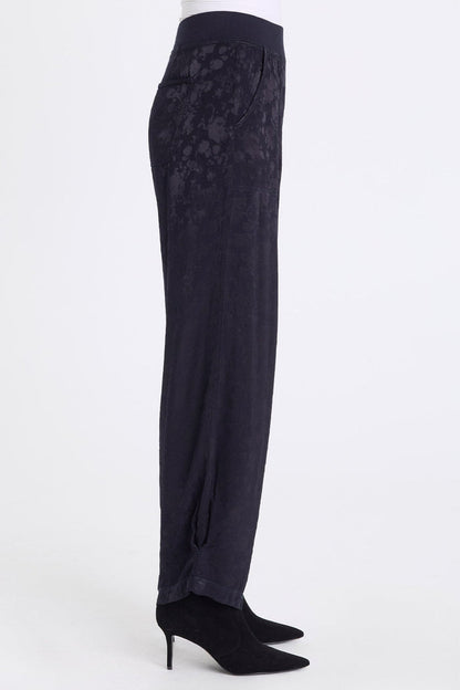 XCVI Tarquin Textured Satin Pleated Pant