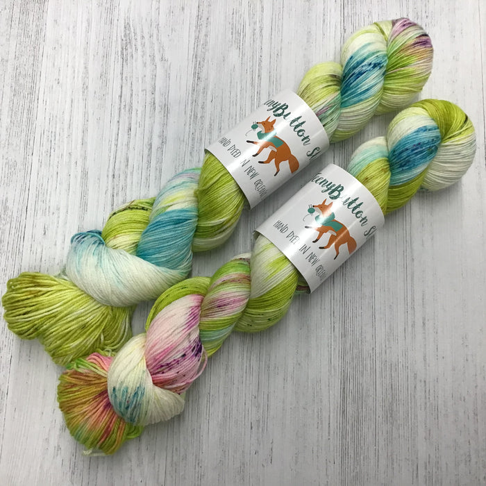 Teeny Button Soft Sock