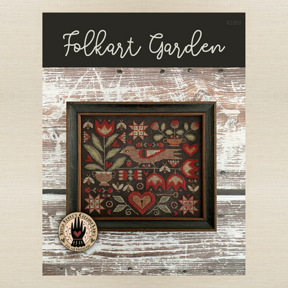 Teresa Kogut - Folkart Garden - Booklet Chart and/or Roxy Floss Conversion