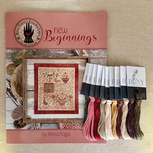 Teresa Kogut - New Beginnings - Booklet Chart and/or Roxy Floss Conversion
