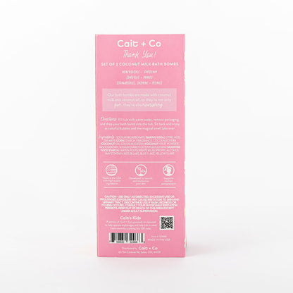 Thank You Bath Bomb Gift Set