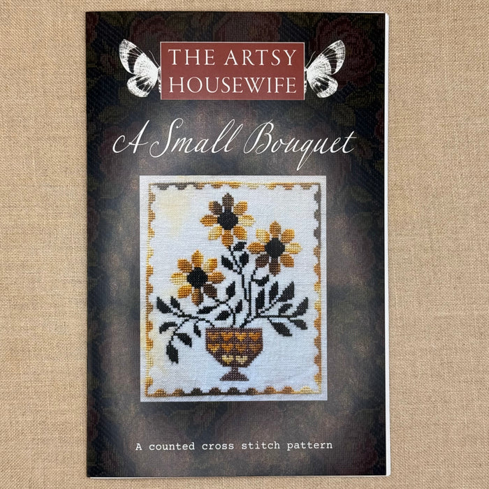 The Artsy Housewife - A Small Bouquet - Chart and/or Roxy Floss Conversion