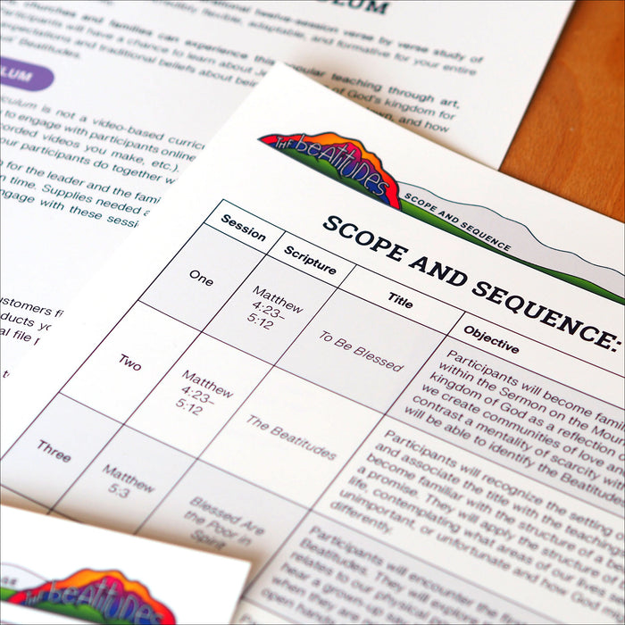 The Beatitudes: An Illustrated Curriculum