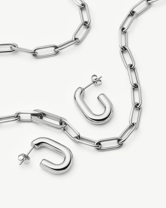 The Better Together Set | Platinum Plated Earrings Missoma