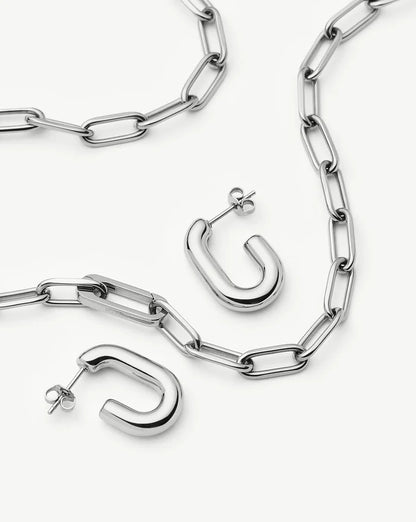 The Better Together Set | Platinum Plated Earrings Missoma