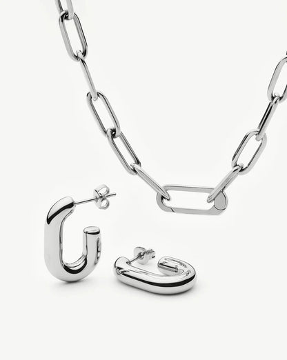 The Better Together Set | Platinum Plated Earrings Missoma