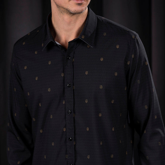RSVLTS RSVLTS Long Sleeve Shirt The Gatsby Collection 2025 "Arch Deco" – Good Looks KUNUFLEX Dress Shirt The Gatsby Collection 2025 "Arch Deco" – Good Looks KUNUFLEX Dress Shirt