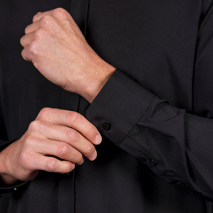 RSVLTS RSVLTS Long Sleeve Shirt The Gatsby Collection 2025 "Black" – Good Looks KUNUFLEX Dress Shirt The Gatsby Collection 2025 "Black" – Good Looks KUNUFLEX Dress Shirt
