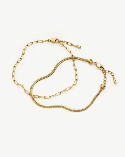 The Go-To Bracelet Set | 18k Gold Plated Bracelets Missoma