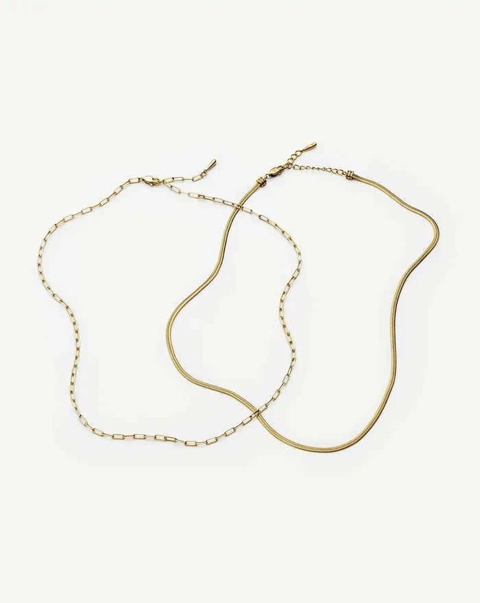 The Go-To Necklace Set | 18k Gold Plated Necklaces Missoma