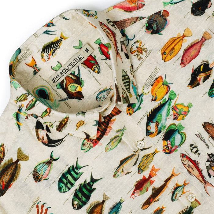 RSVLTS RSVLTS Bamboo Short Sleeve Shirt The Great Outdoors "Fantastical Fish" – Bamboo Short Sleeve Shirt The Great Outdoors "Fantastical Fish" – Bamboo Short Sleeve Shirt