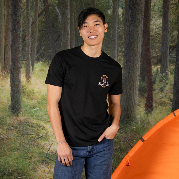 RSVLTS RSVLTS Crewneck T-shirt The Great Outdoors "Stay Wild Campfire" – Crewneck Tee The Great Outdoors "Stay Wild Campfire" – Crewneck Tee