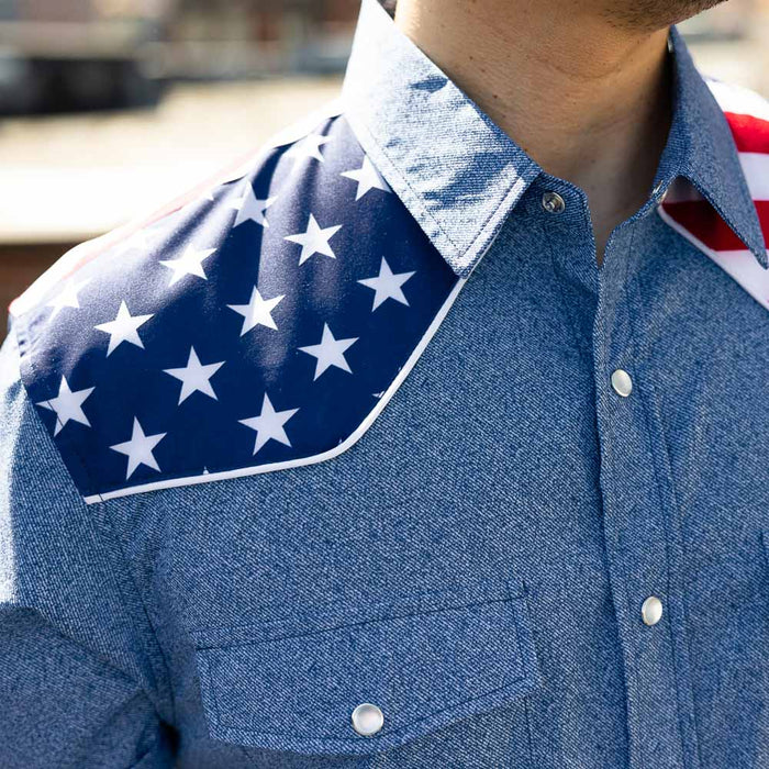 RSVLTS RSVLTS Roper Short Sleeve Shirt The Highway Man – Roper Short Sleeve Shirt (RETAIL EXCLUSIVE)