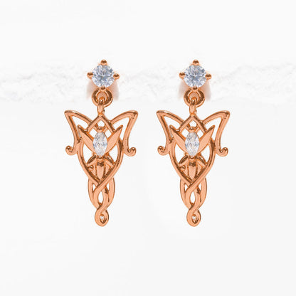 The Lord of the Rings Elven Dangle Earrings