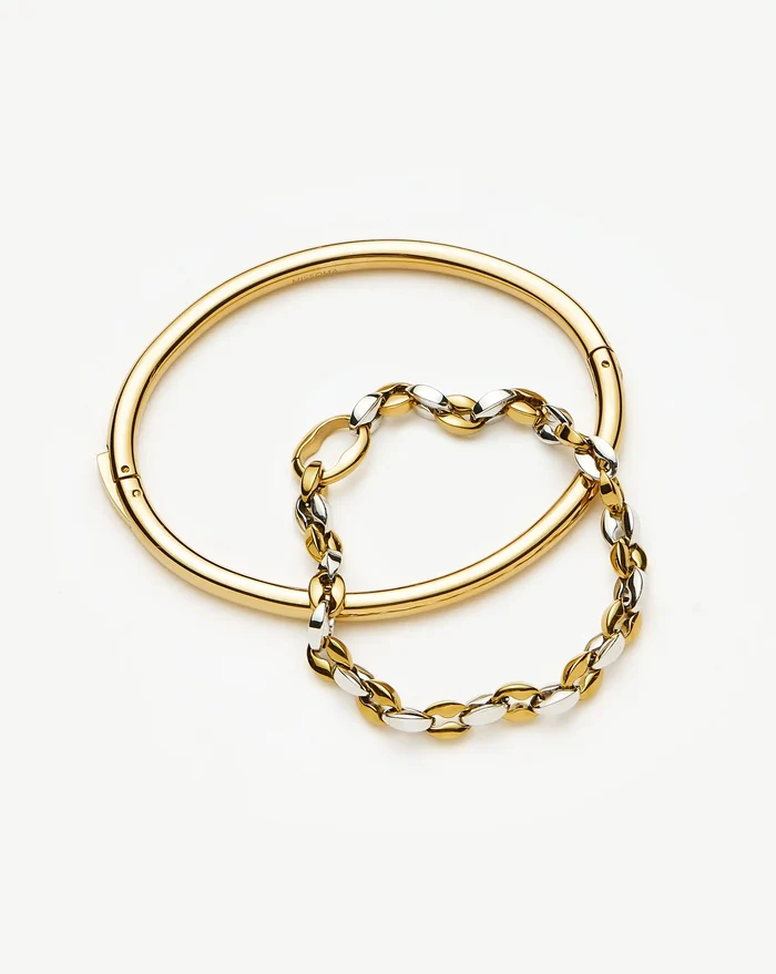 The Mix it Up Bracelet Set | Mixed Metal Bracelets Missoma