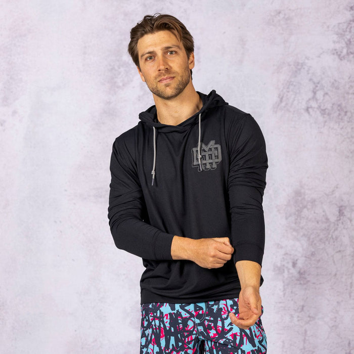 RSVLTS RSVLTS Performance Hoodie The Monogram (Black) – Performance Hoodie The Monogram (Black) – Performance Hoodie
