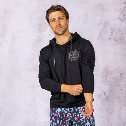 RSVLTS RSVLTS Performance Hoodie The Monogram (Black) – Performance Hoodie The Monogram (Black) – Performance Hoodie