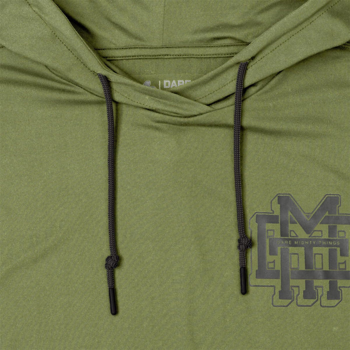 RSVLTS RSVLTS Performance Hoodie The Monogram (Surplus Olive) – Performance Hoodie The Monogram (Surplus Olive) – Performance Hoodie
