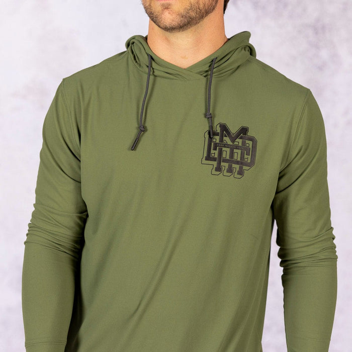 RSVLTS RSVLTS Performance Hoodie The Monogram (Surplus Olive) – Performance Hoodie The Monogram (Surplus Olive) – Performance Hoodie
