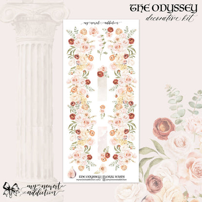 Floral Washi / Premium Matte