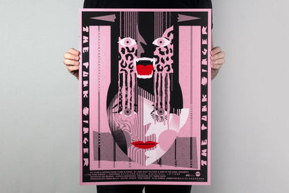The Punk Singer (Cotton Candy) Poster