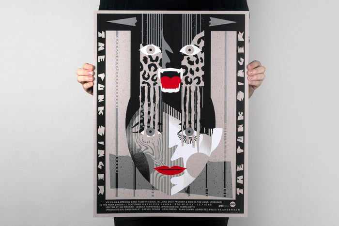 The Punk Singer (Silver Grey) Poster