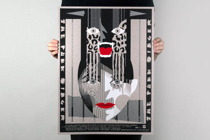 The Punk Singer (Silver Grey) Poster