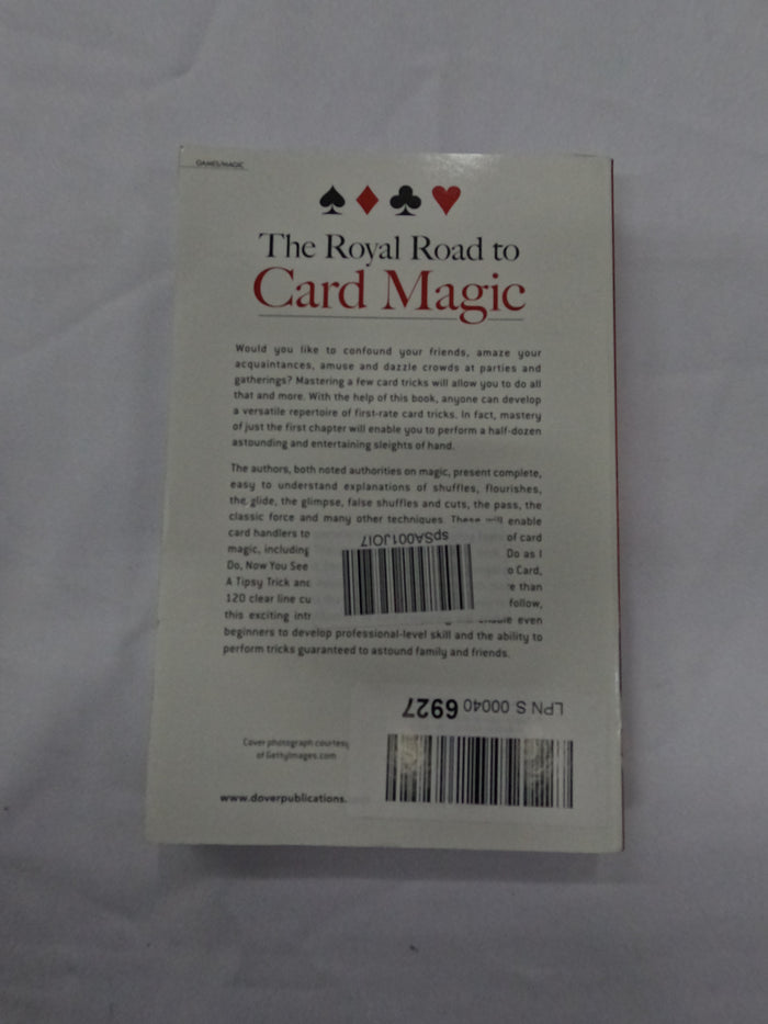The Royal Road To Card Magic Paperback