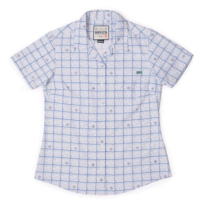 RSVLTS XS RSVLTS Women's Short Sleeve Shirt "The Scorekeeper" – Women's KUNUFLEX Short Sleeve Shirt