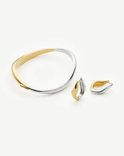 The Signature Mixed Metals Set | 18k Gold Plated, Brass Mixed jewelry Set Missoma