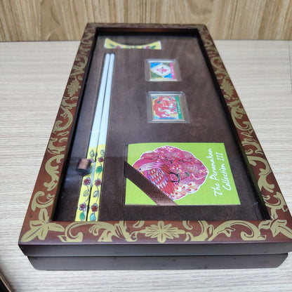 The Singapore Mint Collectible Peranakan Stamp Set CHOPSTICK