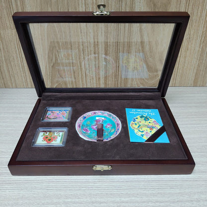 The singapore mint saucer with stamp collectable