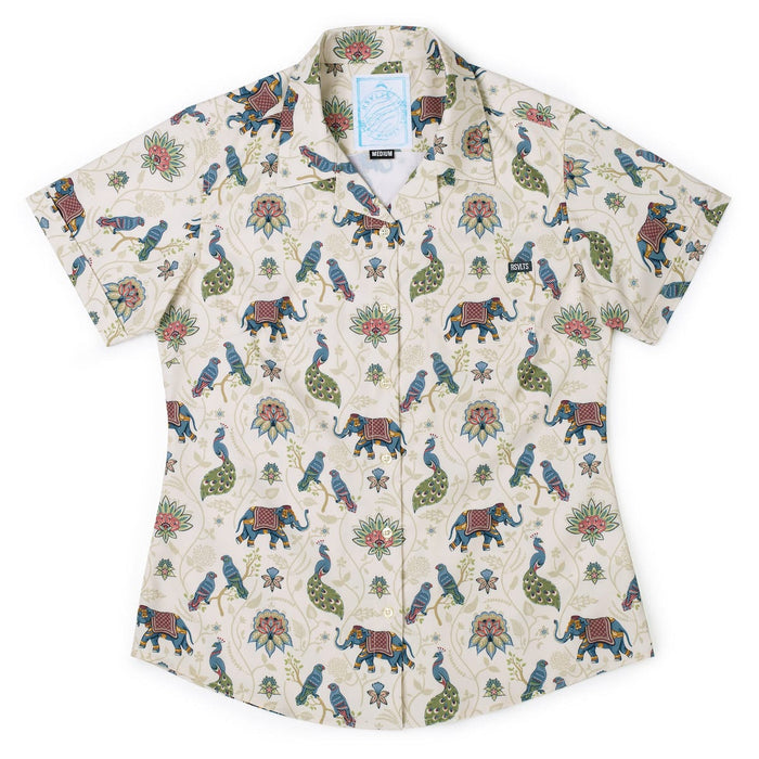 RSVLTS XS RSVLTS Women's Short Sleeve Shirt The Spirit of India – Women's KUNUFLEX Short Sleeve Shirt The Spirit of India – Women's KUNUFLEX Short Sleeve Shirt