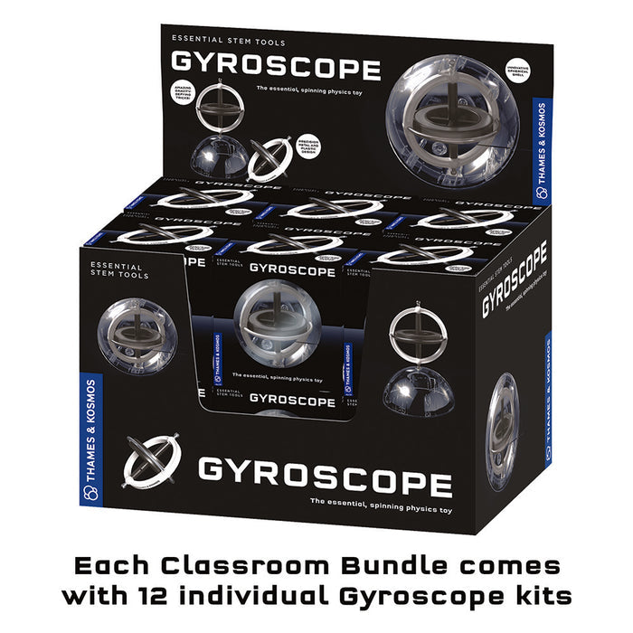 The Thames & Kosmos Gyroscope - 12-Pack Gift Bundle STEM Thames & Kosmos