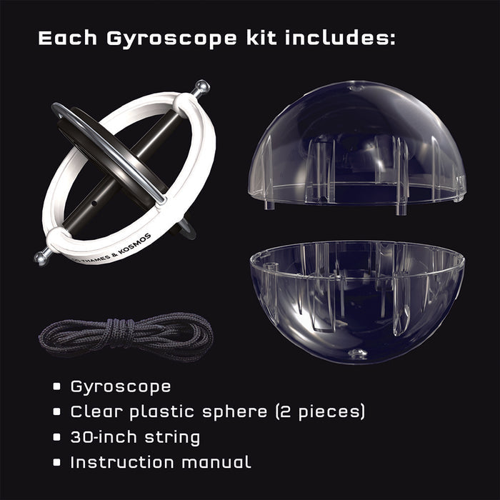 The Thames & Kosmos Gyroscope - 12-Pack Gift Bundle STEM Thames & Kosmos