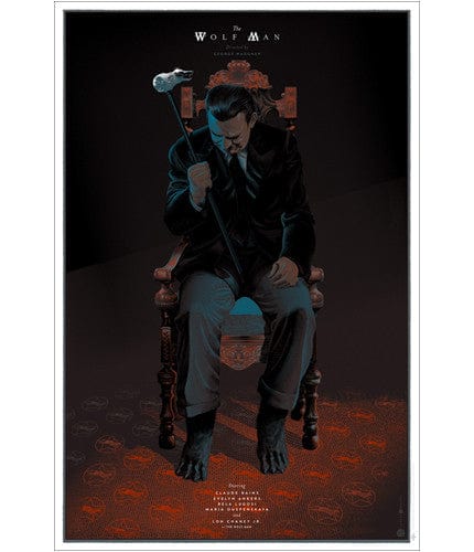 The Wolf Man   Durieux Laurent Durieux poster