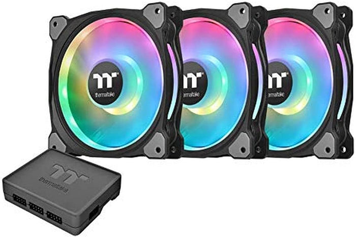 Thermaltake CLF078PL14SWA Riing Duo Fan Duo RGB 140mm 3Fan Pack