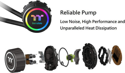 Thermaltake Floe DX 360mm CPU Liquid Cooler CL-W256-PL12SW-B