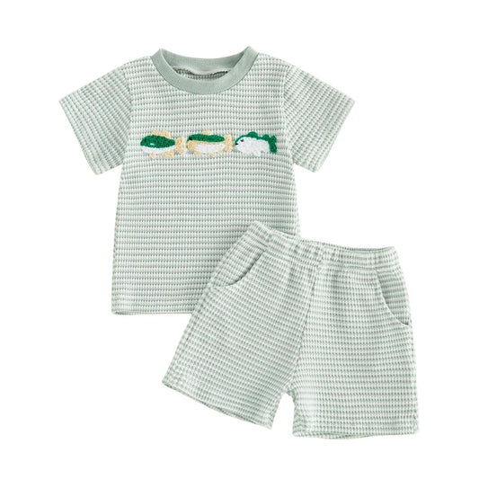 THREE LITTLE FISH Striped Outfit