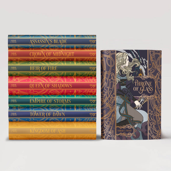Throne of Glass Foil Dust Jackets